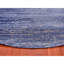 Tapis oriental bleu rond en laine noué à la main 10 pi x 10 pi 79DD05C156534587AB51A3C5D4E5150F