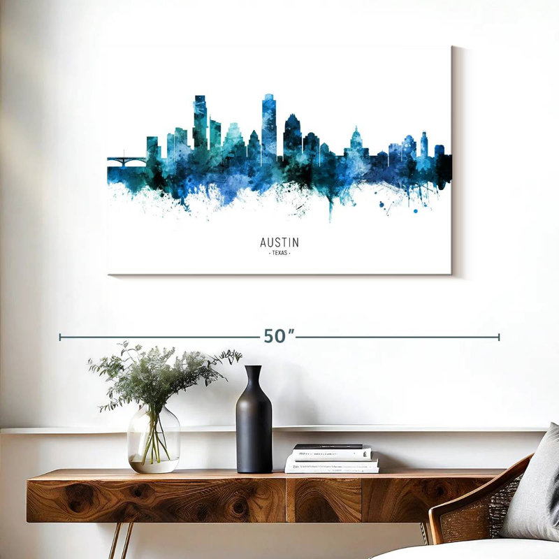 Nicci Austin, Texas, horizon I, H 26 po x l 39 po