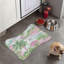 Tapis tendance en forme de feuille de palmier - 1 pièce