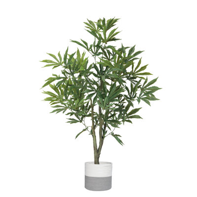 36'' Faux Weed Plant Plant