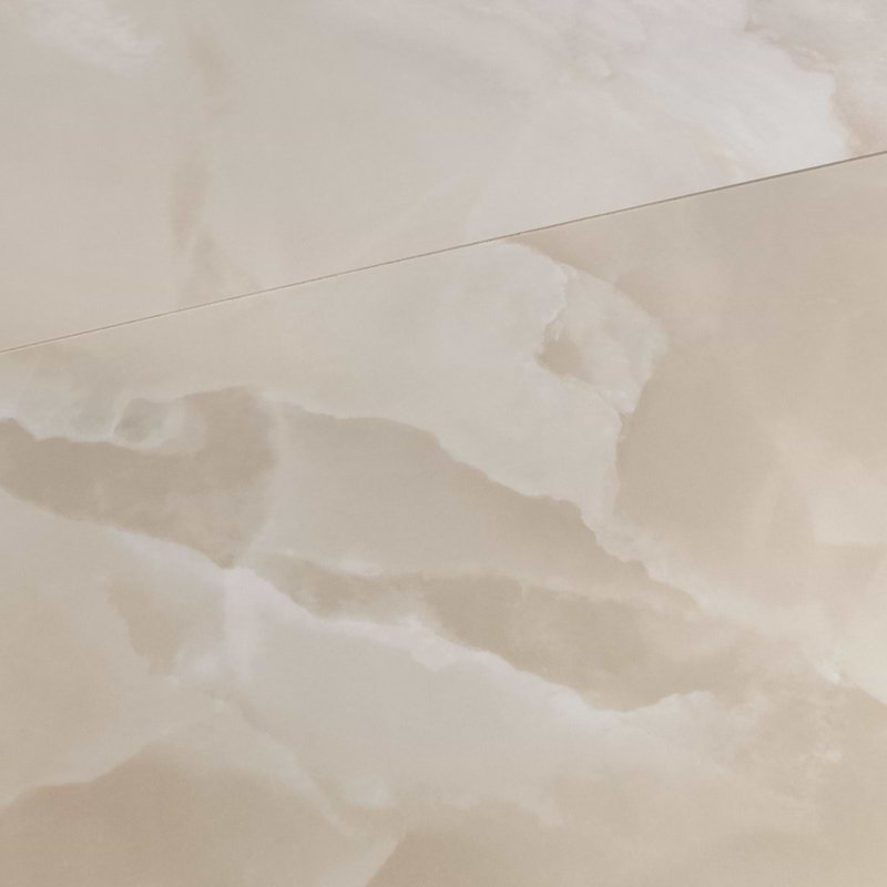 Échantillon de carrelage en porcelaine polie aspect onyx 8 po x 0,35 po Kavira