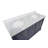 Larosa 60'' Double Bathroom Vanity with Top-1281596871-1286073434