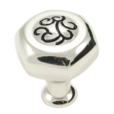 Palermo 1 3/8" Length Geometric Knob