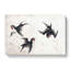 Three Swallows by Katsushika Hokusai - Wrapped Canvas-55358723