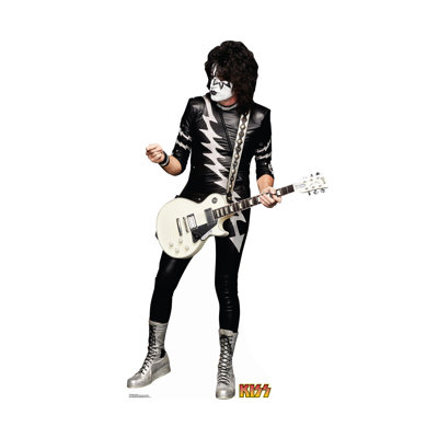 Kiss 74 in. Musicians Cardboard Standup