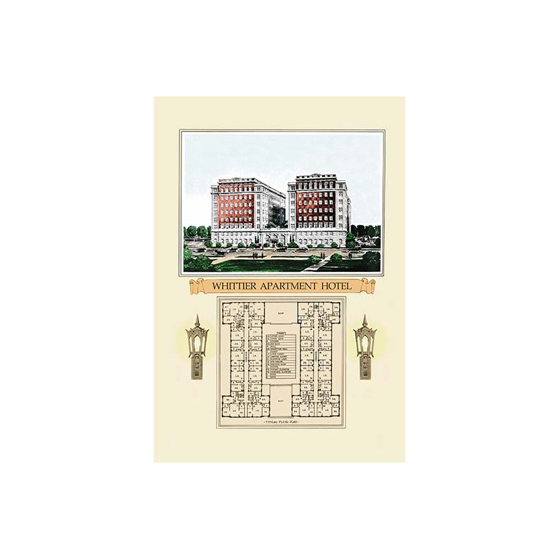 " Whittier Apartment Hotel " by Geo E. Miller