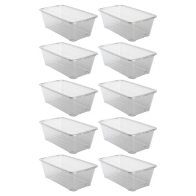 Boîte de rangement pour chaussures 6L
