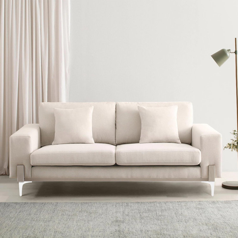 Ensemble de pieds de rechange en métal moderne avec conception antidérapante pour commode de canapé et mobilier de bricolage