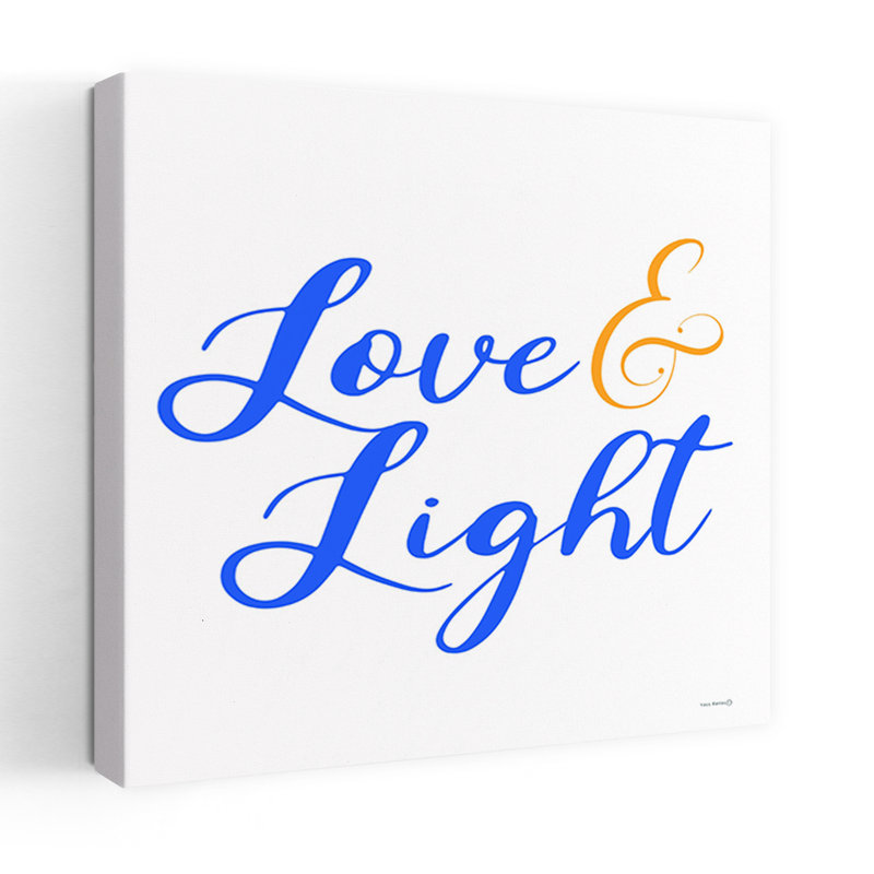 «Love Light», art contemporain abstrait, H 18 po x l 18 po