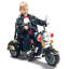 Moto électrique pour enfants - Chopper à 3 roues pour enfants de 3 à 6 ans avec marche arrière, sons et phares par Lil 'Rider (noir)-49681633-49681882