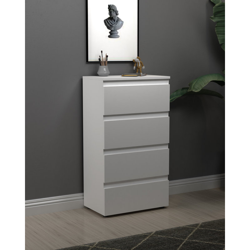 Mehis 48cm W 4 - Drawer Chest of Drawers