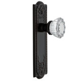 Meadows Plate with Crystal Door Knob