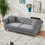 Canapé en tissu 87 po Chesterfield-116151505-124836248