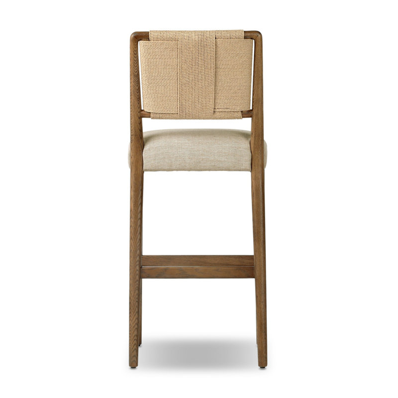 Rothler Stool-Alcala Wheat-Counter, Bar Stool (31” Seat Height), Beige, Brown