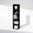 Furinno Reed 5-Tier Space Saving Corner Storage Display Shelf, Bookshelf, Blackwood-501148587-501148584