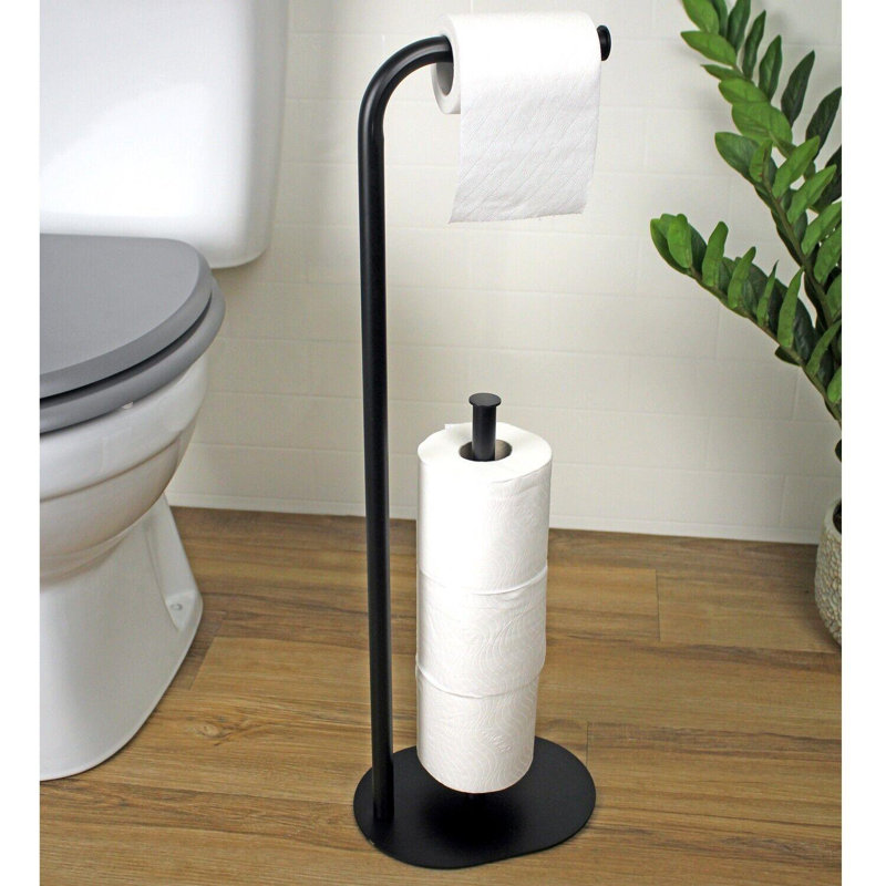 Aspen Free Standing Toilet Paper Holder