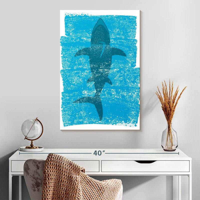 Brampt Simple Shark, 30" H x 20" W