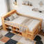Grand lit mezzanine avec rangement, tête de lit avec lumière DEL-886085174-886085171