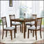 Table carrée en bois pour petits espaces, capacité de 4 personnes avec une finition de haute qualité et un design moderne-813353335-813353337