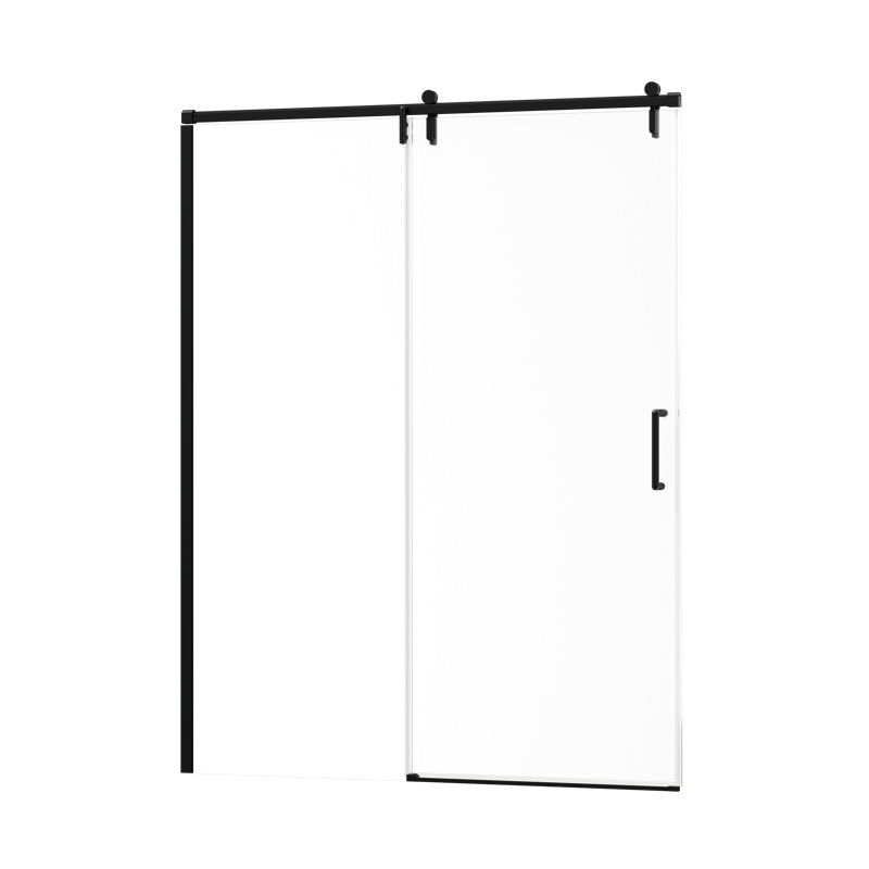 Porte de douche coulissante simple sans cadre l 56 "-60" x H 76 ", 76"