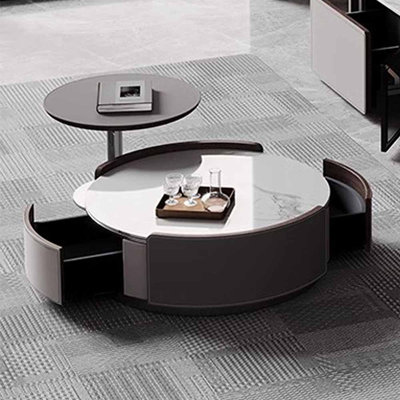 Table à thé ronde Rock