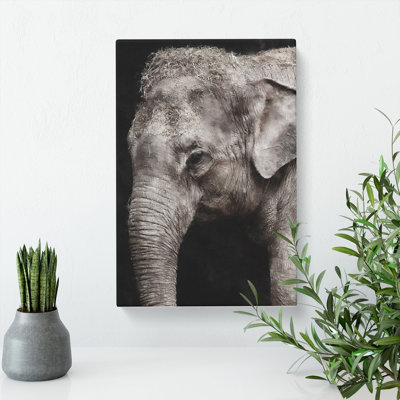 Elephant Vol.3 - Wrapped Canvas Painting