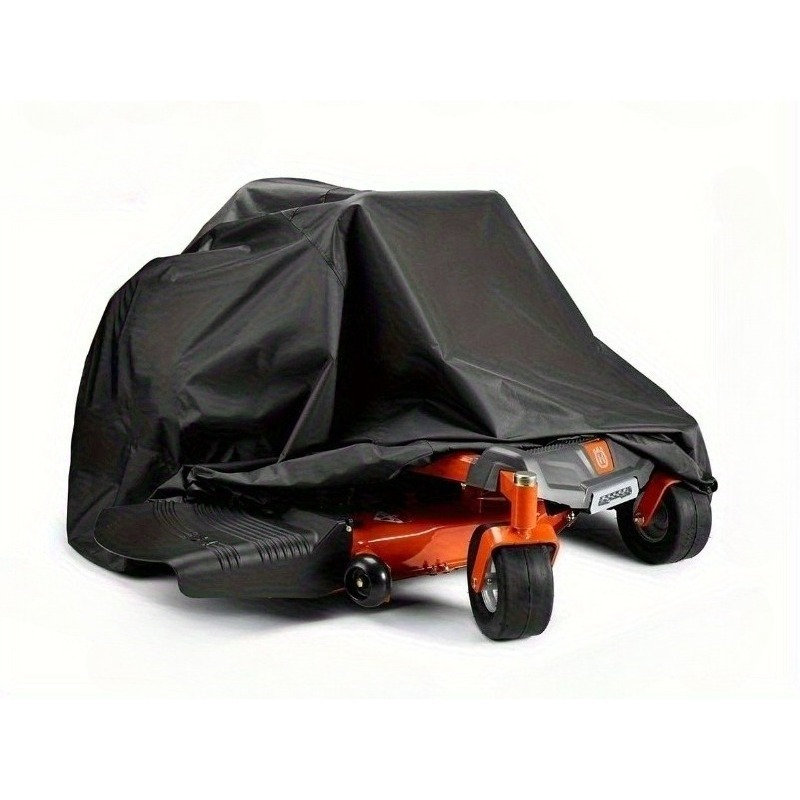 Housse de tondeuse autoportée pour l'extérieur, housse de tracteur de pelouse imperméable 210D robuste, avec sac de rangement