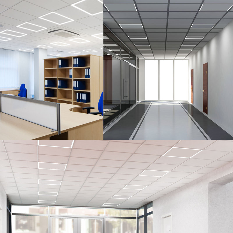 Dimmable Square Flat Panel Ceiling Light