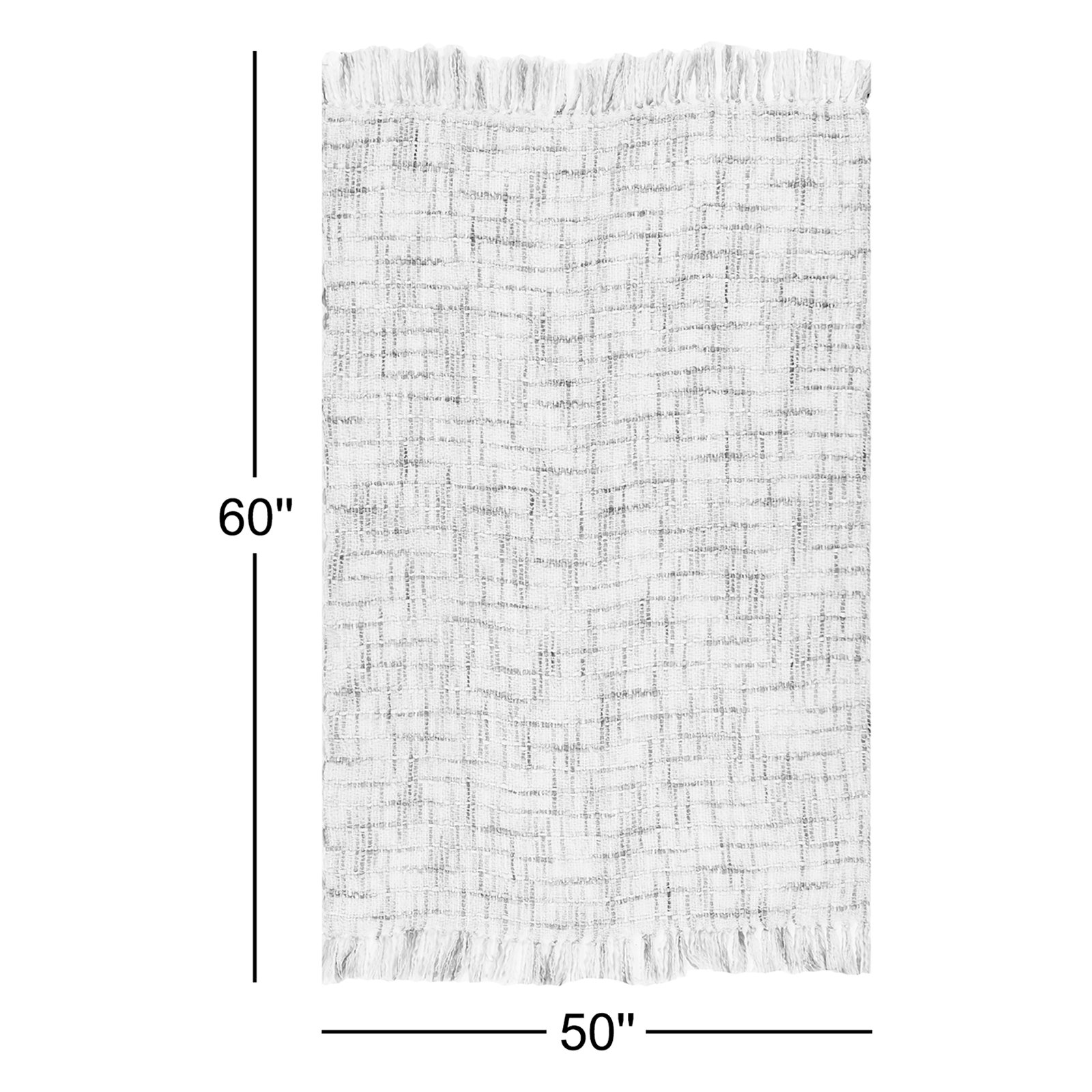 Duncan Acrylic Hand Woven Throw Blanket