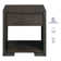 Ensemble de 3 tables d'appoint en bois Evan