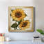 Sunflower Summer II - peinture sur toile encadrée-472266011-472266008