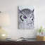 « mauve hibou », reproduction d’art sur toile-73075156-73088695-73088696