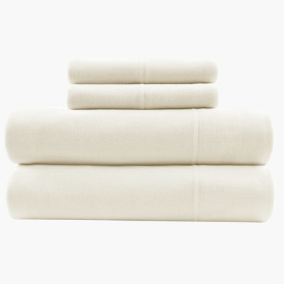 Drap-housse en mélange de coton très confortable pour toutes saisons