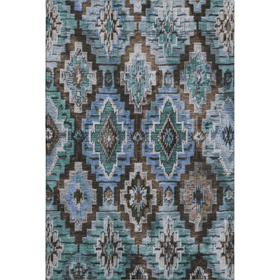 Premium Machine Washable Jakiyra AMF1891 Aztec Rug