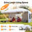 Quictent Privacy 10x20 ft Pop up Canopy with Sidewalls Ez up Canopy Tent Instant Shelter with Mesh Window for Outdoor Event, White-121843496