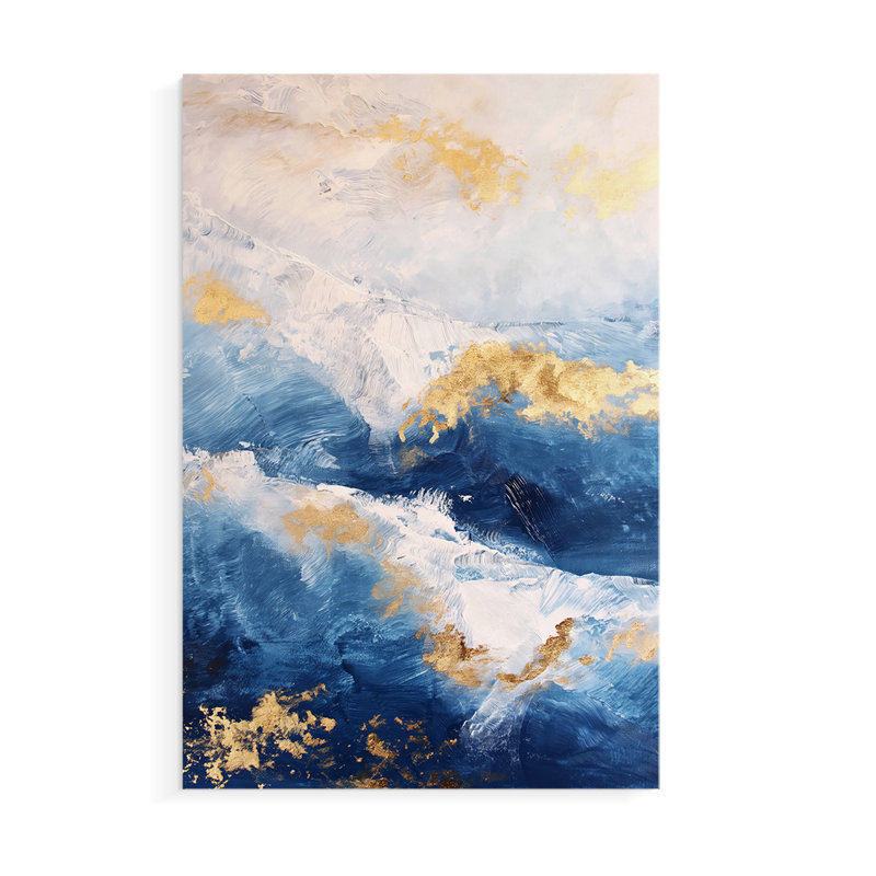 Série ABSTRACT CDXV - Impression sur toile seulement - NON CADRE, H 36 po x l 24 po