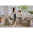 2-Person Swivel Seating Group With Cushions