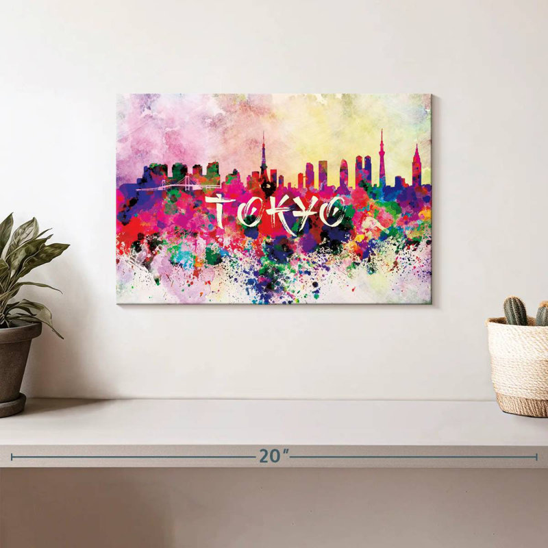 Sireci Festive Modern Tokyo, 8" H x 12" W