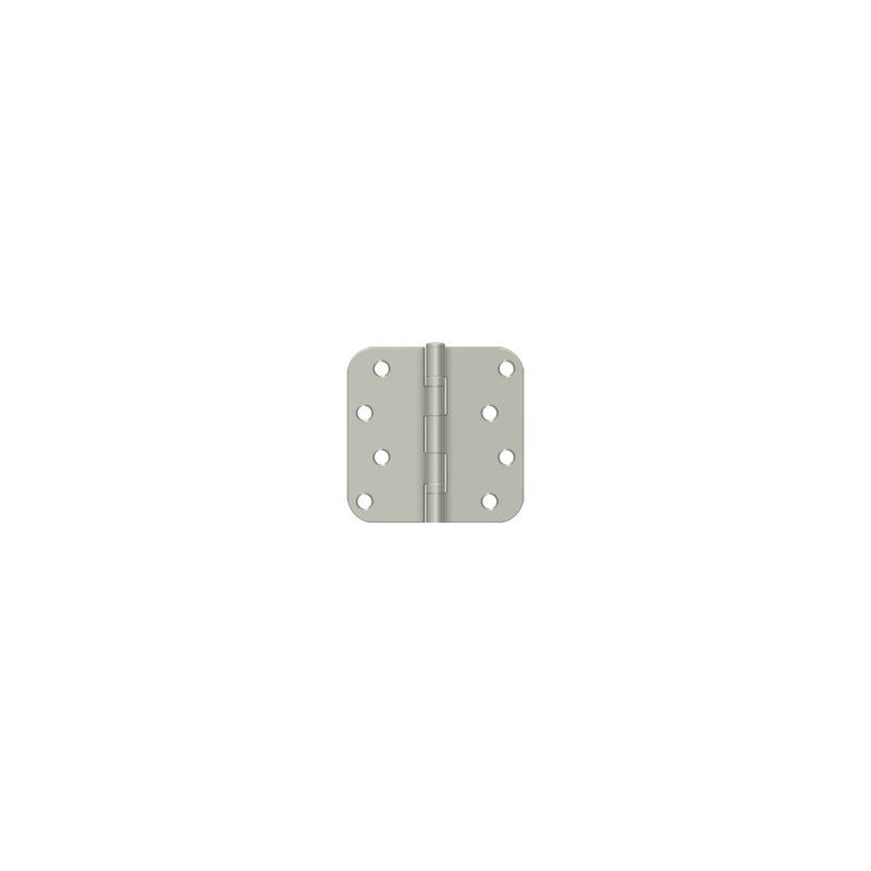 64'' x 64'' Steel Surface Mount Hinge, Brushed Nickel