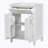 Sarjeet 24.2 " W Free Standing Wall Mounted 1 Single Vanity Bathroom Vanity With Ceramic Top-111696518