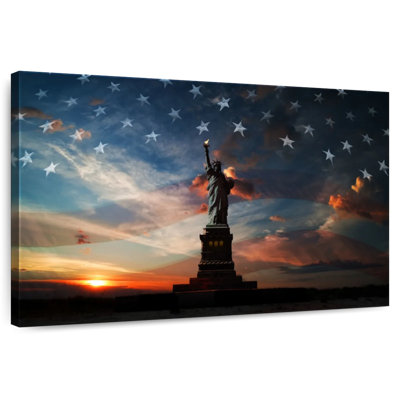 Senne American Flag Liberty Monument