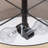 14 In. 2-Light Wood Veneer Drum Ceiling Light Semi Flush Mount-1954244118