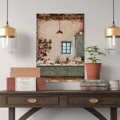 Canvas Wall Art Rustic Kitchen Wall Art Vintage Farmhouse Decor Vintage Poster Print Home Decor