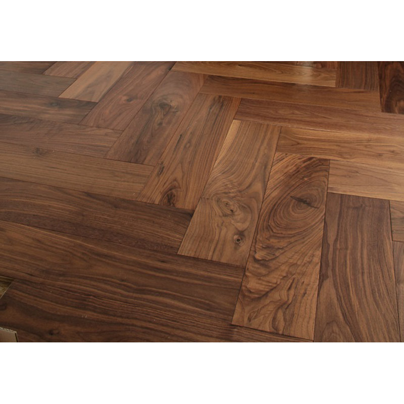 Walnut 12.5cm W Hardwood Flooring, Lacquered Black Walnut