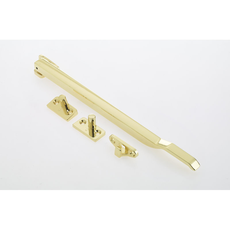 Non Locking Casement Door Accessory, Polished Brass