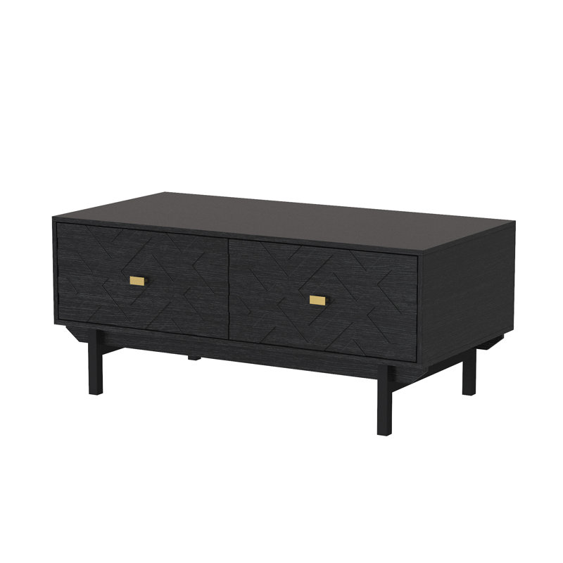 47.2'' W Coffee Table With 4-Drawer