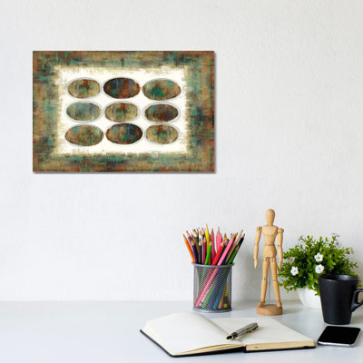 Tribal Pattern - Wrapped Canvas Painting
