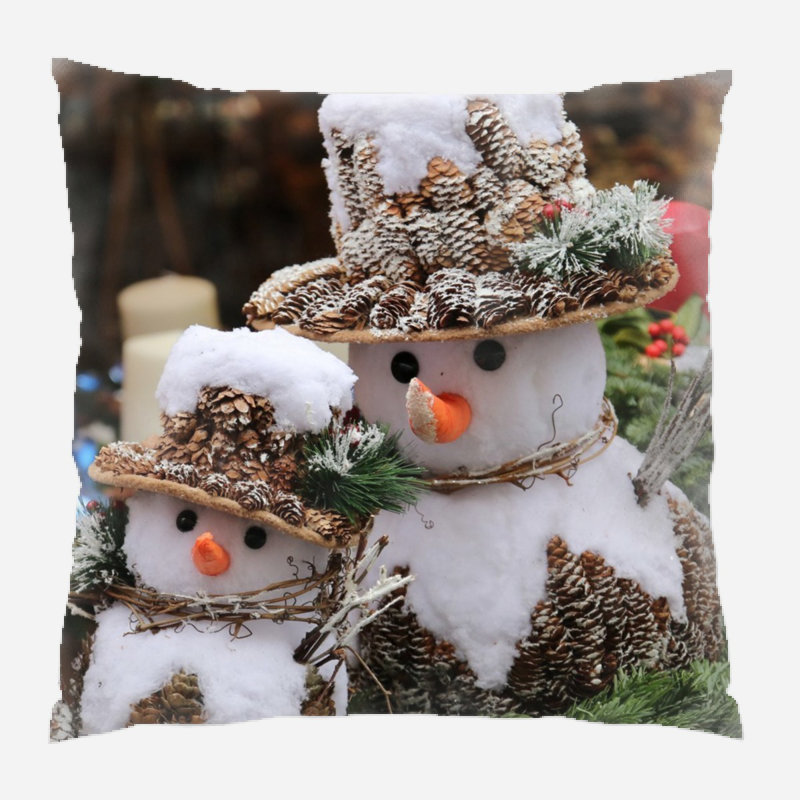  Coussin Snowmen