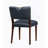 Midnight Blue Faux Leather Dining Chair - Set Of 2