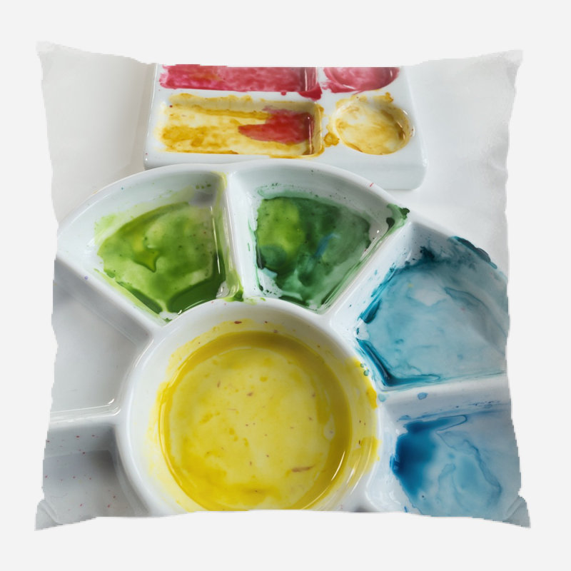 Housse et insert de coussin carré Randles, Microsuède, Intérieur